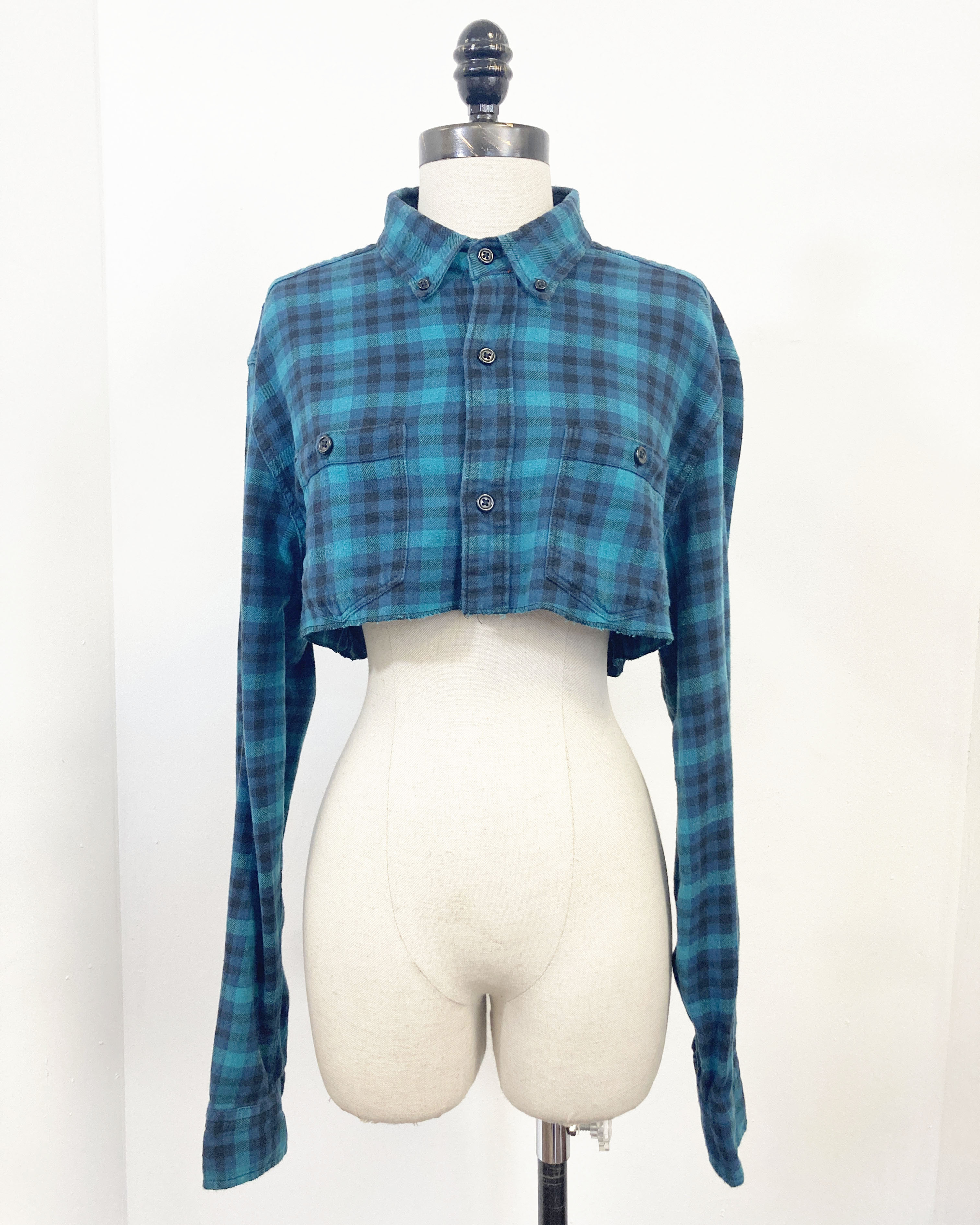 Cropped flannel