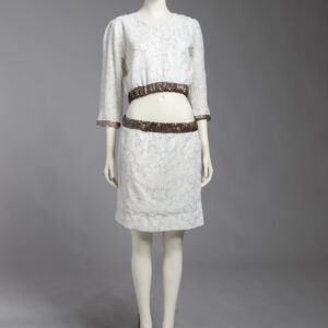 2-Piece Cream & Burgundy Band Ensemble